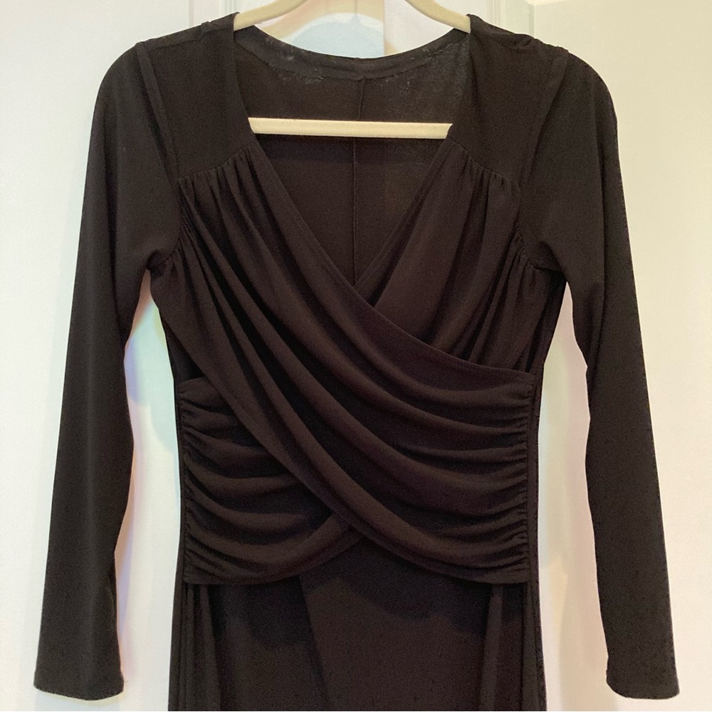 🎉Dress Sale🎉 Long Sleeve Black Gown